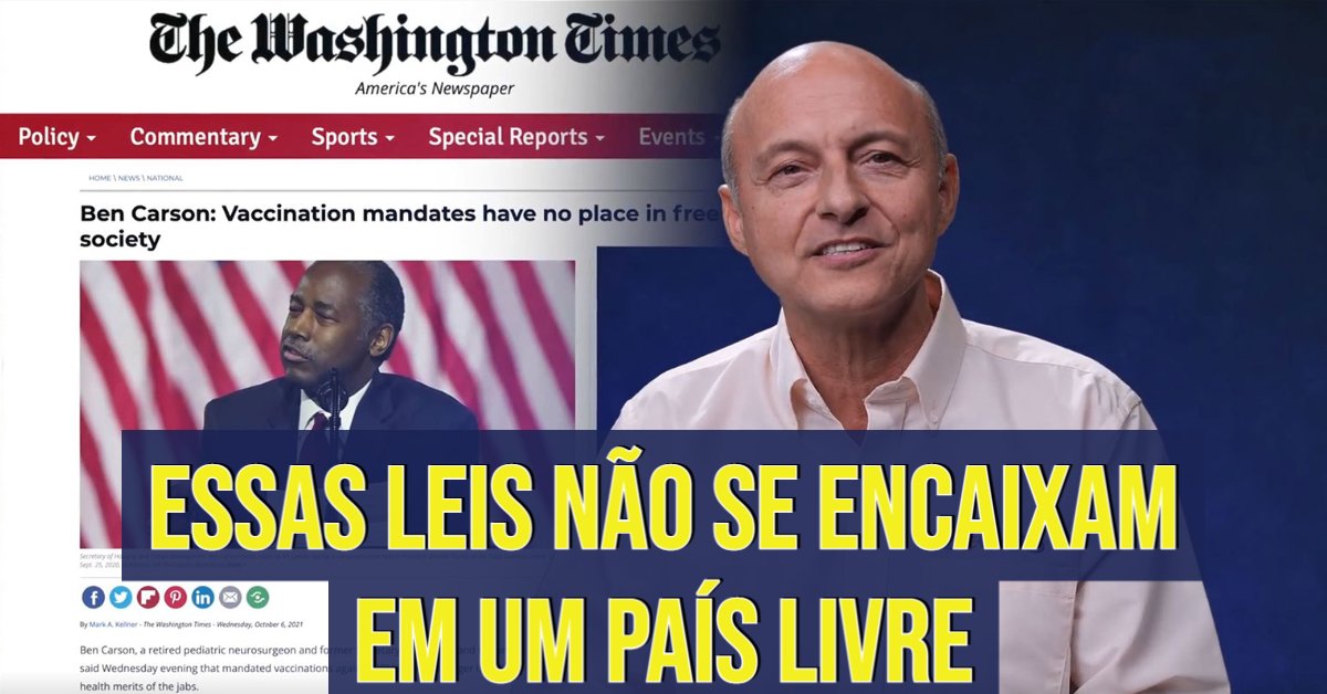 Ben Carson: Essas leis não cabem em um país livre - Juan Surroca