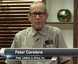 Chamada Transmissão ao VIVO com Peter Carstens