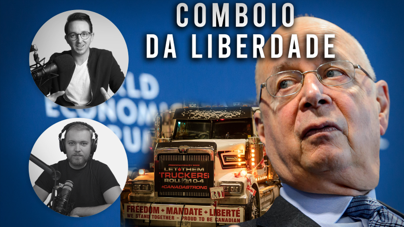 Comboio da Liberdade, Trudeau e o Fórum Econômico Mundial