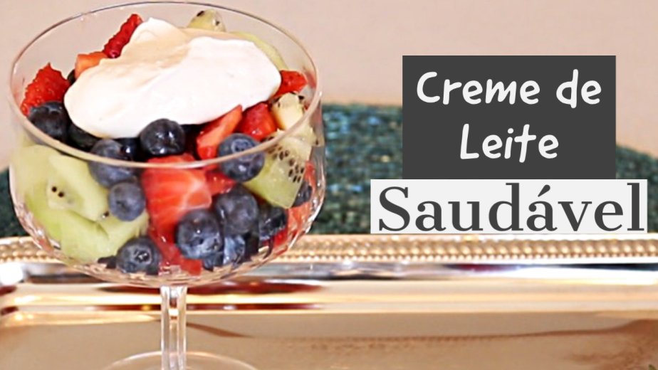 Creme de Leite Saudável - Saúde Sobre a Mesa Express