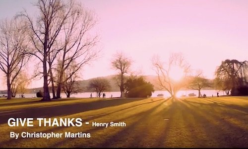 Give Thanks - Christopher Martins
