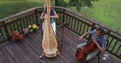 Manhã de Luz – Cello e Harpa