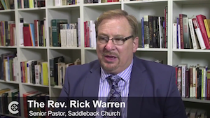 O Papa, a Criação e Rick Warren