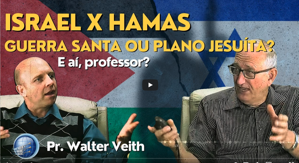 Walter Veith - Israel vs Hamas, Guerra Santa ou Plano Jesuíta? Terceiro Anjo - EP 175